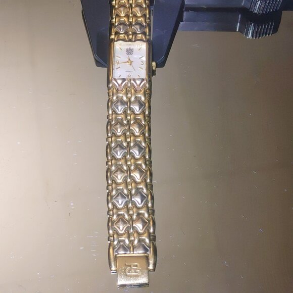 Vintage Paolo Gucci Quartz Watch Vintage Gold Tone Stainless Steel Caseback main image 5